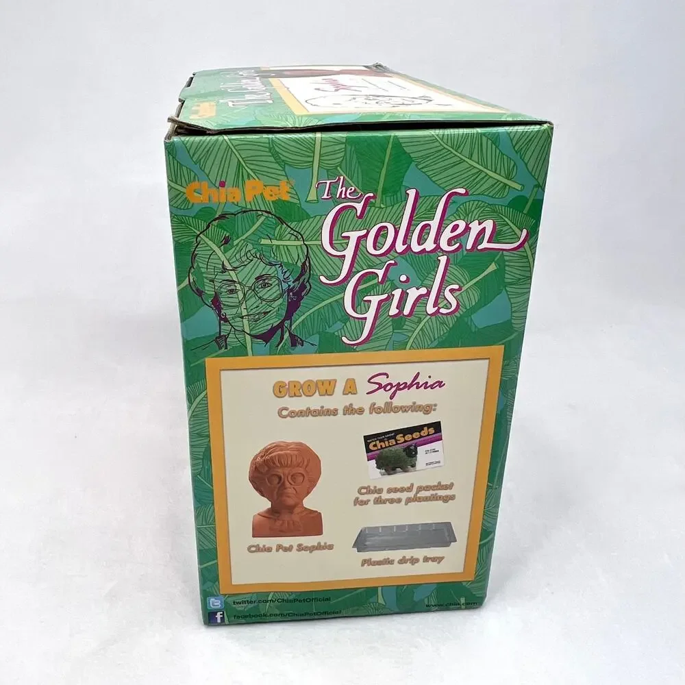 The Golden Girls Sophia Chia Pet New